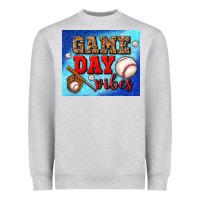 Heather Grey game day vibes mouse pad Heavyweight Sweatshirt - BundleAndBundleShop