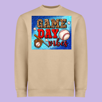 Game Day Vibes Mouse Pad Heavyweight Sweatshirt Designed By Bundleandbundleshop