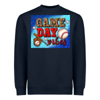 Navy game day vibes mouse pad Heavyweight Sweatshirt - BundleAndBundleShop