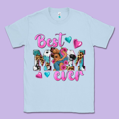 Best Mom Ever Afro Woman Classic Tee Designed By Texasbilliewilder