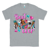 Heather Grey Best Mom Ever Afro Woman Classic Tee - texasbilliewilder