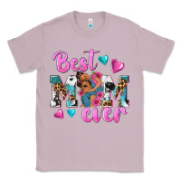 Lilac Best Mom Ever Afro Woman Classic Tee - texasbilliewilder