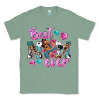 Sage Best Mom Ever Afro Woman Classic Tee - texasbilliewilder