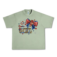 Oil Green cute american girl Urban Heavy Tee - JahusDesignShop