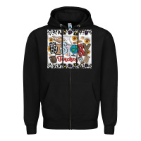 Black Histtory Teacher Zipper Hoodie - CowhideDigitalArt