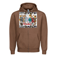 Chestnut Histtory Teacher Zipper Hoodie - CowhideDigitalArt