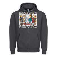 Smoke Histtory Teacher Zipper Hoodie - CowhideDigitalArt