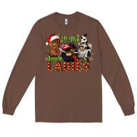 Chestnut all the jingle ladies Long Sleeve Tee - CowGirlArtShop