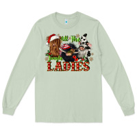 Matcha all the jingle ladies Long Sleeve Tee - CowGirlArtShop