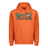 Carrot blessed teacher Premium Hoodie - BundleAndBundleShop
