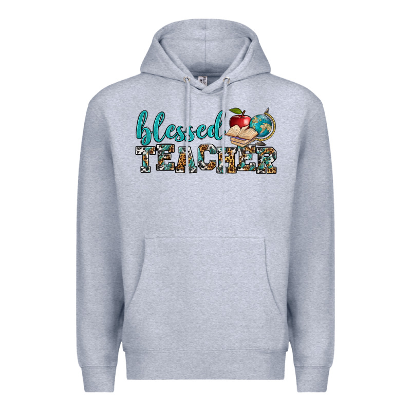 Blessed Teacher Premium Hoodie by BundleAndBundleShop | Teevron
