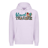 Lilac blessed teacher Premium Hoodie - BundleAndBundleShop
