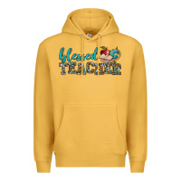 Mustard blessed teacher Premium Hoodie - BundleAndBundleShop