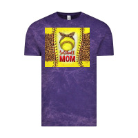 Softball With Leopard Tumbler Tbs Vintage Tee | Teevron