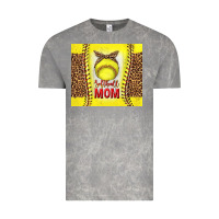 Cloud Rock softball with leopard tumbler tbs Vintage Tee - TumblerDesignByShophia