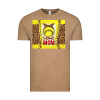 Vintage Coffee softball with leopard tumbler tbs Vintage Tee - TumblerDesignByShophia