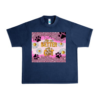 Navy life is better with a cat Urban Heavy Tee - TumblerDesignByShophia