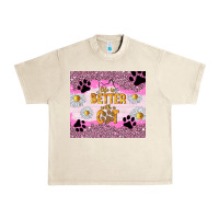 Sandshell life is better with a cat Urban Heavy Tee - TumblerDesignByShophia