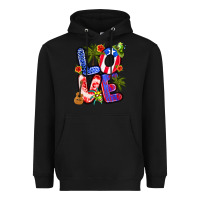 Black puerto rico love Heavyweight Hoodie - Artiststas