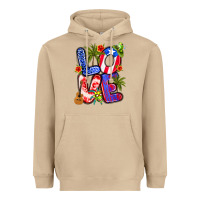 Puerto Rico Love Heavyweight Hoodie | Teevron