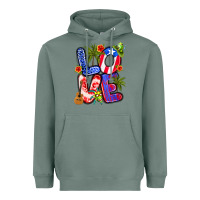 Sage puerto rico love Heavyweight Hoodie - Artiststas