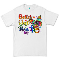 White better out than in Premium Tee - Artiststas