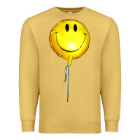 Antique Gold Balloon smile Premium Sweatshirt - Artiststas