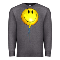 Charcoal Heather Balloon smile Premium Sweatshirt - Artiststas