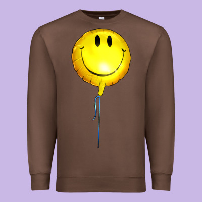 Balloon Smile Premium Sweatshirt Designed By Artiststas