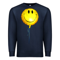Navy Balloon smile Premium Sweatshirt - Artiststas