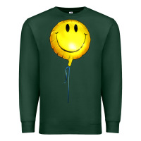 Sports Green Balloon smile Premium Sweatshirt - Artiststas