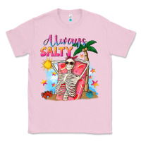 Bubblegum Pink Always salty Classic Tee - NancyCooperArtShop