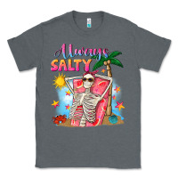 Charcoal Heather Always salty Classic Tee - NancyCooperArtShop