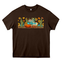 Chocolate Brown welcome fall Heavy Core Tee - BundleAndBundleShop