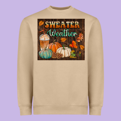 Sweater Weather Tumbler Heavyweight Sweatshirt Designed By Bundleandbundleshop
