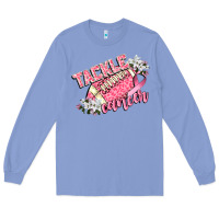 Colony Blue tackle cancer Long Sleeve Tee - CowGirlArtShop