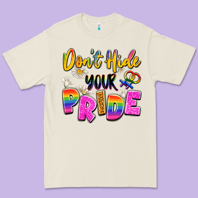 Don't Hide Your Pride Premium Tee Designed By Artiststas