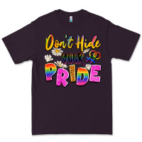 Plum don't hide your pride Premium Tee - Artiststas