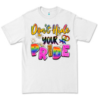 White don't hide your pride Premium Tee - Artiststas