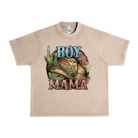 French Oak Boy Mama western cactus Cowboy Urban Heavy Tee - HowdyJamesFarm