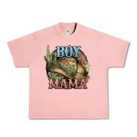 Salmon Boy Mama western cactus Cowboy Urban Heavy Tee - HowdyJamesFarm