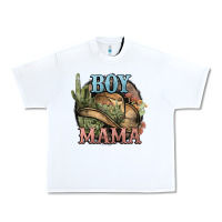 White Boy Mama western cactus Cowboy Urban Heavy Tee - HowdyJamesFarm
