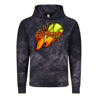 Cloud Black Softball game day leopard fire and ball Vintage Hoodie - HowdyJamesFarm