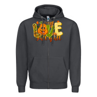 Smoke Love Fall Y'all Zipper Hoodie - CowhideDigitalArt