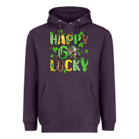 Plum happy go lucky Heavyweight Hoodie - Artiststas