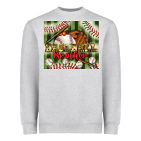 Heather Grey baseball brother tumbler Heavyweight Sweatshirt - BundleAndBundleShop