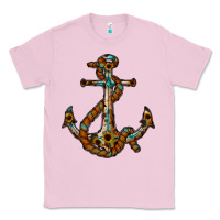 Bubblegum Pink western anchor Classic Tee - RacoonDesign