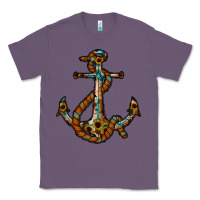 Lavender western anchor Classic Tee - RacoonDesign