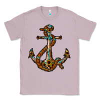 Lilac western anchor Classic Tee - RacoonDesign