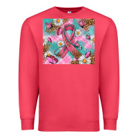 Cardinal Breast Cancer Ribbon Stethoscope Premium Sweatshirt - Artiststas